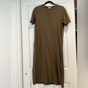 Bohme Olive Long Sleeve Dress